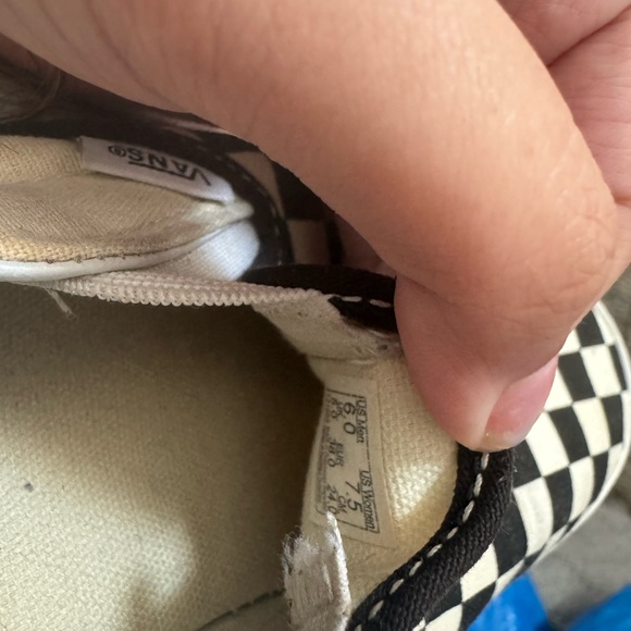 Vans Checkerboard Slip-On Sneakers - Picture 3 of 3